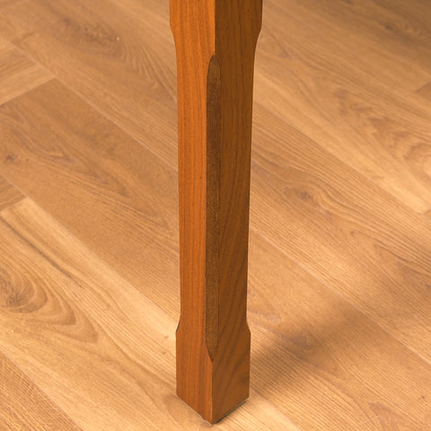 Swedish side table in walnut