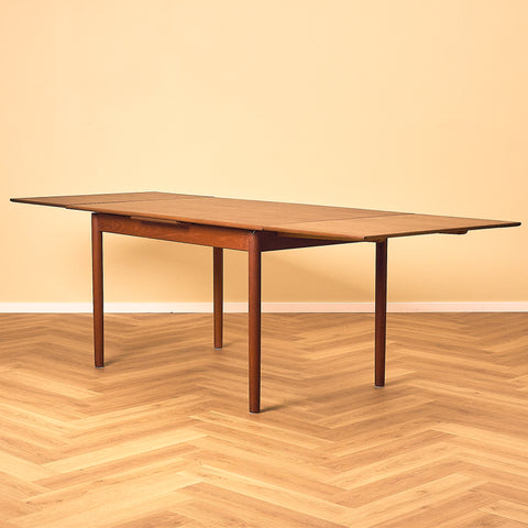 Extendable Danish Teak Dining Table