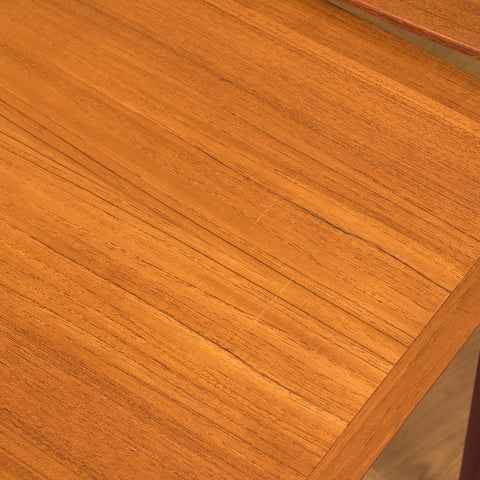 Danish set of nest of tables in teak