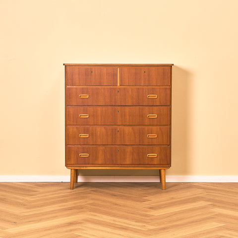 Swedish Teak Chest of Drawers