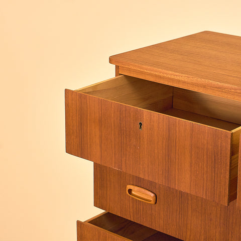 Swedish Teak Chest of Drawers