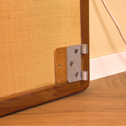 Mellansekelsk huvudgavel i teak