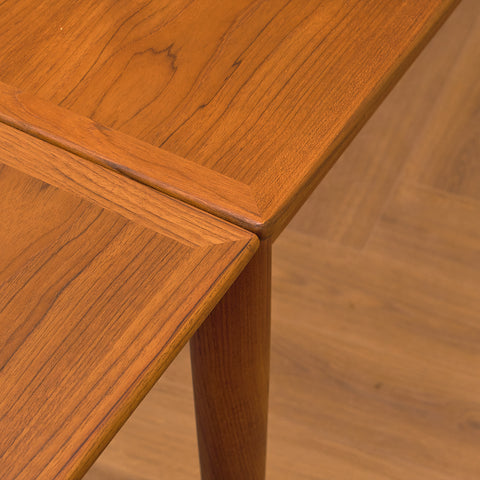 Danish dining table in teak