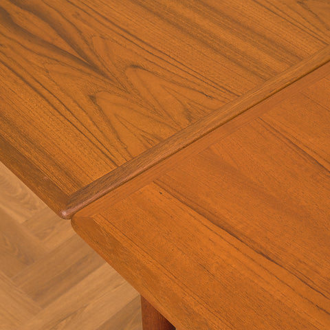 Danish dining table in teak by A/S H. Sigh & Søn, Spøttrup