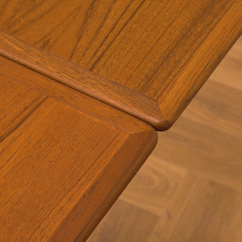 Danish dining table in teak by A/S H. Sigh & Søn, Spøttrup