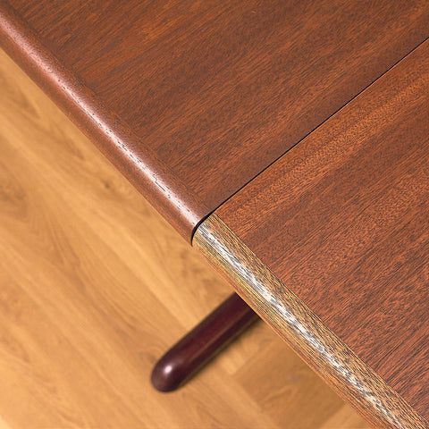 Danish dining table in mahogany by Skovby