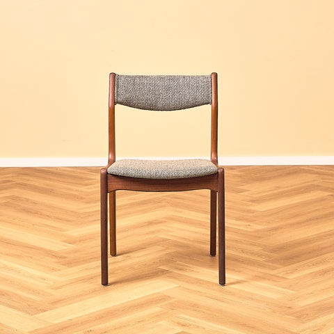 Danish dining chairs in walnut