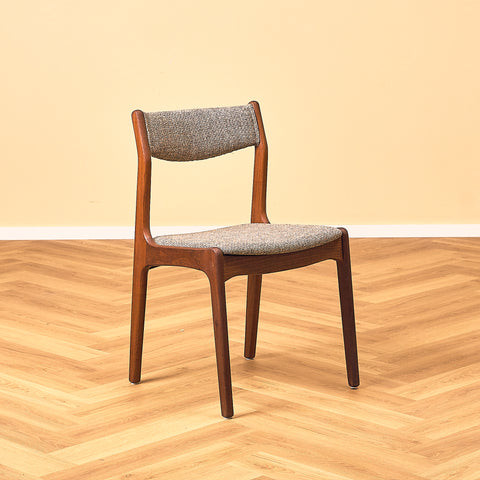 Danish dining chairs in walnut
