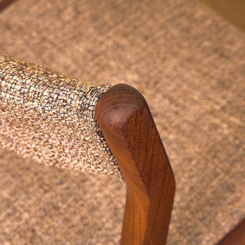 Danish dining chairs in walnut