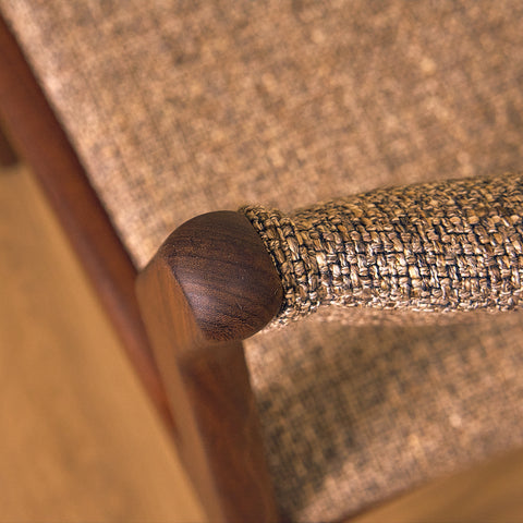 Danish dining chairs in walnut