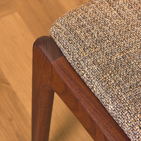 Danish dining chairs in walnut