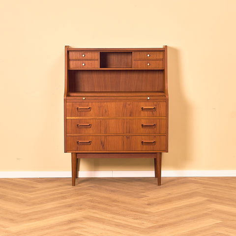 Danish secretary in teak