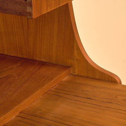 Danish secretary in teak