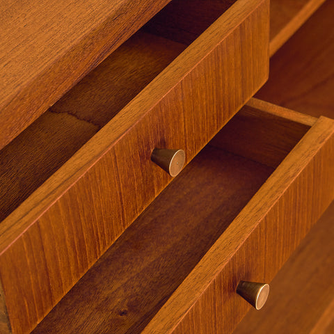 Danish secretary in teak