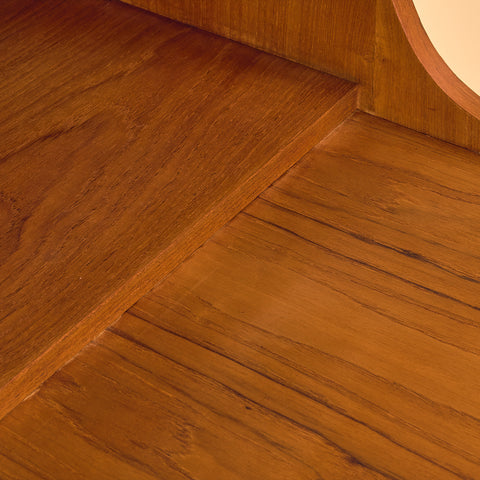 Danish secretary in teak