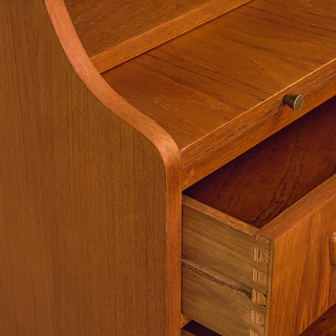 Danish secretary in teak