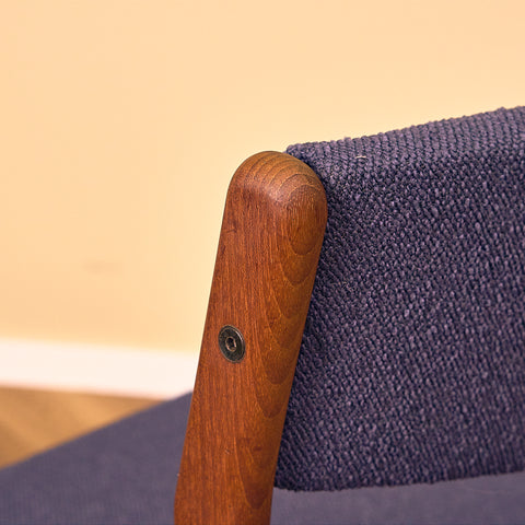 Danish dining chairs in teak by N&K Bungaard Rasmussen for Thorsø Møbelfabrik