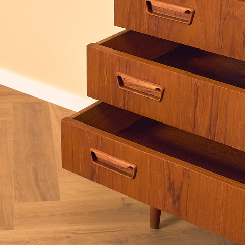 Danish secretary in teak