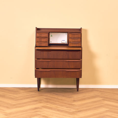 Danish secretary in teak