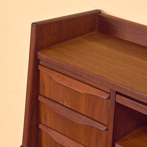 Danish secretary in teak