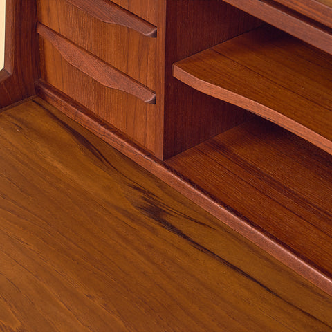 Danish secretary in teak