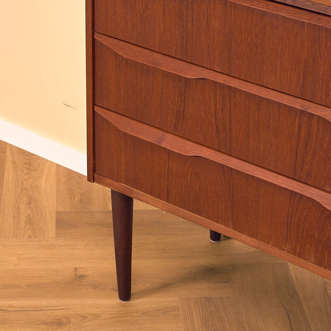 Danish secretary in teak