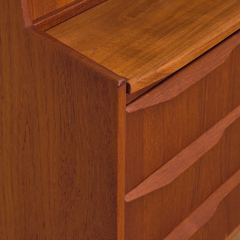 Danish secretary in teak