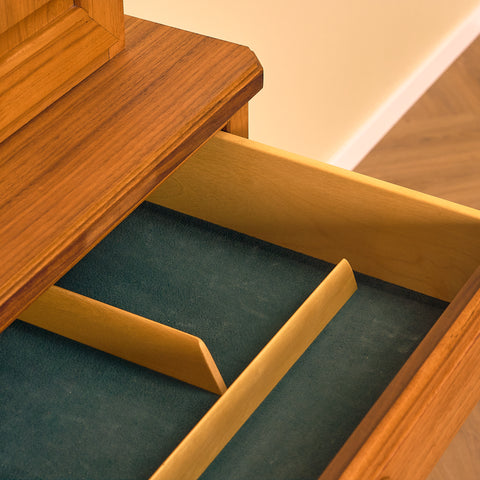 Swedish bookshelf in teak, model 'Sörgården' by Bertil Fridhagen for AB Carlsson & Co