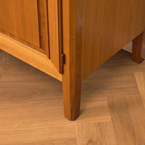 Swedish bookshelf in teak, model 'Sörgården' by Bertil Fridhagen for AB Carlsson & Co