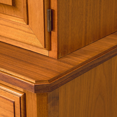 Swedish bookshelf in teak, model 'Sörgården' by Bertil Fridhagen for AB Carlsson & Co