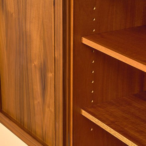 Swedish bookshelf in teak, model 'Sörgården' by Bertil Fridhagen for AB Carlsson & Co