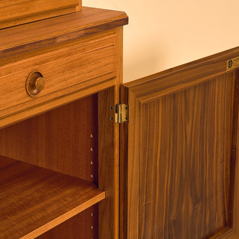 Swedish bookshelf in teak, model 'Sörgården' by Bertil Fridhagen for AB Carlsson & Co