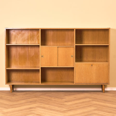 Danish bookshelf in oak