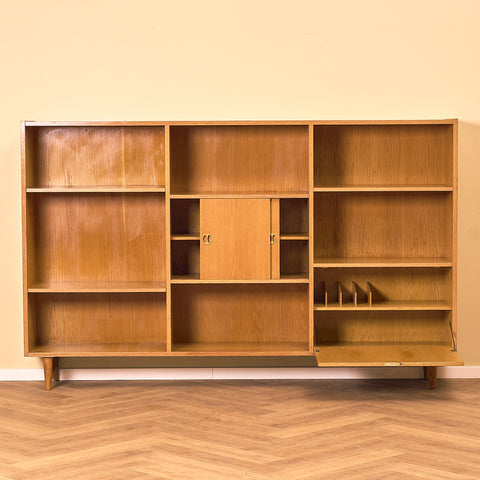 Danish bookshelf in oak