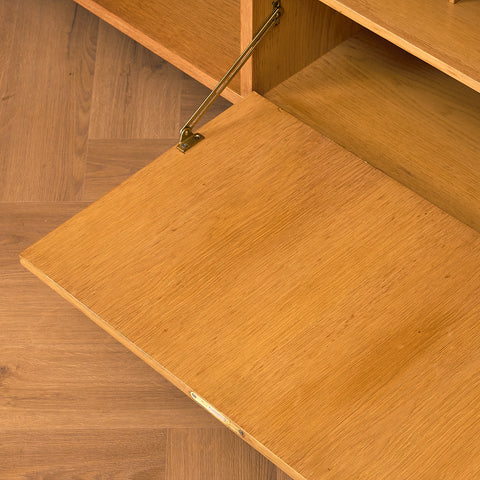 Danish bookshelf in oak