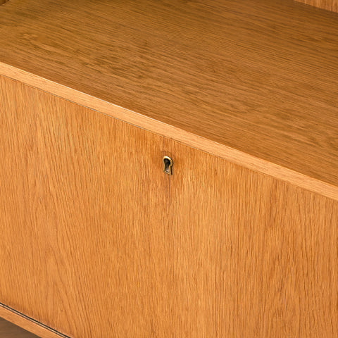 Danish bookshelf in oak