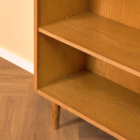 Danish bookshelf in oak