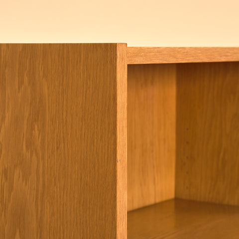 Danish bookshelf in oak