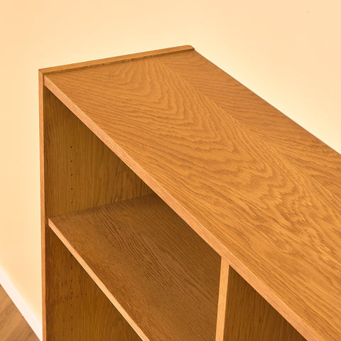 Danish bookshelf in oak