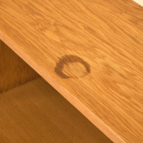 Danish bookshelf in oak