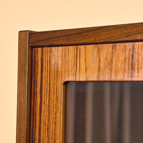 Danish bookshelf in Santos rosewood by Poul Hundevad for Poul Hundevad and Co.
