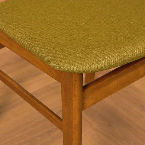 Danish dining chairs in teak & beech by Findahl Møbelfabrik, model 'Møsbol'