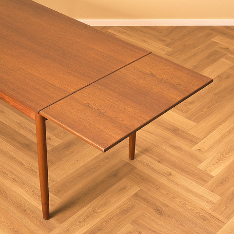 Danish Teak Extendable Dining Table