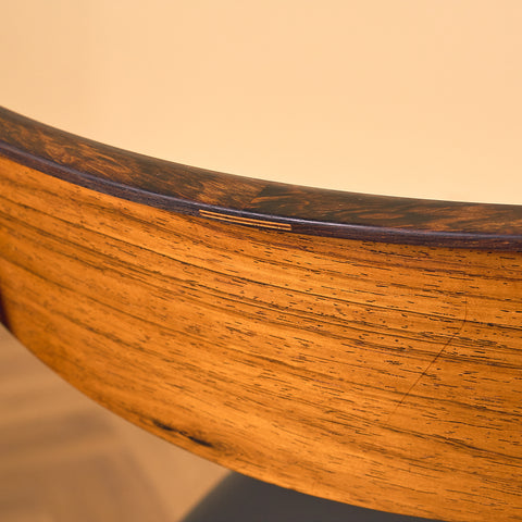 Danish dining chairs in Santos rosewood by Harry Østergaard for Randers Møbelfabrik