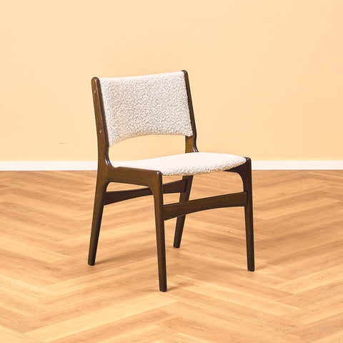 Danish dining chairs in smoked oak by Erik Buch for Anderstrup Møbelfabrik, model 89