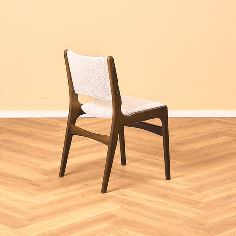 Danish dining chairs in smoked oak by Erik Buch for Anderstrup Møbelfabrik, model 89