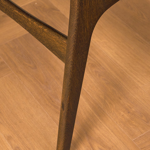 Danish dining chairs in smoked oak by Erik Buch for Anderstrup Møbelfabrik, model 89