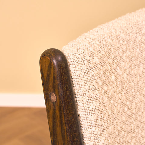 Danish dining chairs in smoked oak by Erik Buch for Anderstrup Møbelfabrik, model 89