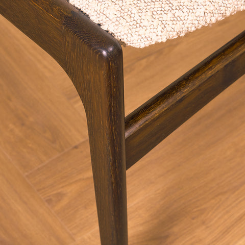 Danish dining chairs in smoked oak by Erik Buch for Anderstrup Møbelfabrik, model 89