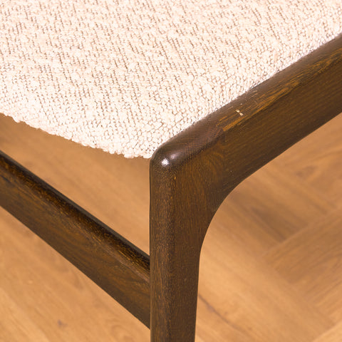 Danish dining chairs in smoked oak by Erik Buch for Anderstrup Møbelfabrik, model 89